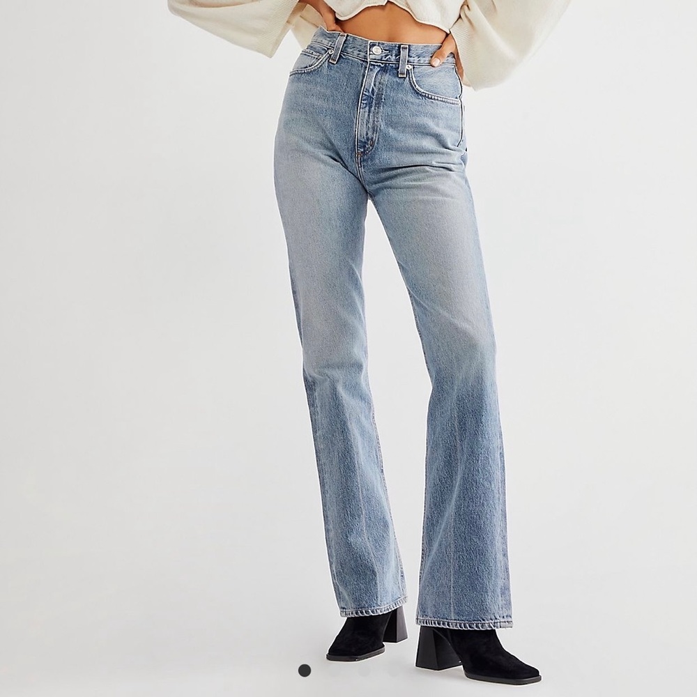 Agolde Vintage High Rise Flare Jeans